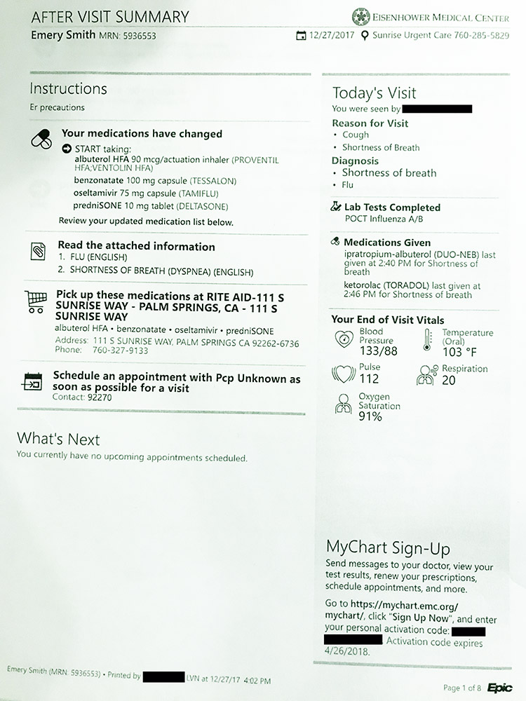 Eisenhower Medical Center My Chart