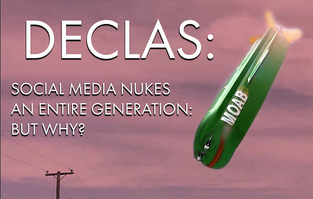 BLUE CHICKEN CULT - David Wilcock - DECLAS: Social Media Nukes An Entire Generation… But Why? [Free Ebook!] DECLAS_TT